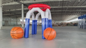 Arche de basket-ball géante <span class=keywords><strong>gonflable</strong></span> personnalisée, arche de départ <span class=keywords><strong>gonflable</strong></span> pour événements en plein air - Product Image 3