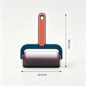 Rodillo Adhesivo Manual de Plástico Reutilizable de Nuevo Diseño al por Mayor, Lavable, Ecológico, Portátil, para Limpieza de Cubiertas de Tambor - Product Image 3