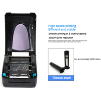 Fréquence globale UHF RFID Étiquette imprimante CBE Encodeur QR texte imprimé USB Imprimante De Bureau Soutien ISO18000-6C Pilote Libre D'approvisionnement