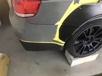 Pour BMW M3 Conversion LB large corps garde-boue E92 E93 M3LB Performance en Fiber de carbone aile arrière lèvre avant