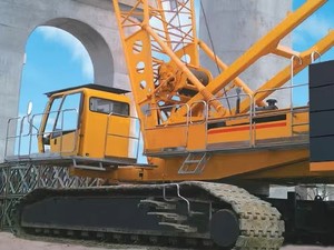 Grue sur chenilles hydraulique XLC350 avec composants de haute qualité pour une utilisation industrielle à long terme - Product Image 3