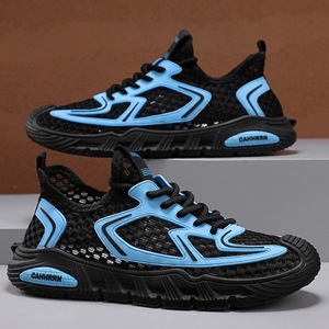 <span class=keywords><strong>Chaussures</strong></span> de marche pour hommes à maille large et ajourée, polyvalentes, tendance, décontractées, <span class=keywords><strong>chaussures</strong></span> de sport, <span class=keywords><strong>chaussures</strong></span> de course pour hommes - Product Image 2