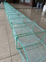 23*38cm Modèle HCT Piège de Pêche pour Poisson Crabe Homard Crevette Dragon Bubu Populaire en Asie du Sud-Est