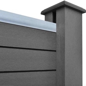 Valla de WPC para Jardín y Parque, Fabricada en China a Precio Económico, Revestimiento para Exteriores, Resistente a Insectos e Impermeable, Listones de Madera Plástica Compuesta - Product Image 2