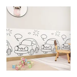 Statische Wanda uf kleber Kids Scribble Abnehmbare Tafel aufkleber für Kinder Tafel aufkleber