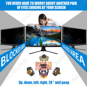 NANOBLOCK-<span class=keywords><strong>Écran</strong></span> de Confidentialité pour Ordinateur Portable Compatible avec HP Dell Acer Asus <span class=keywords><strong>24</strong></span> Inch Monitor Amovible Anti-Glare 4 Way PET Filter - Product Image 3