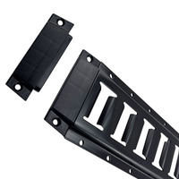 Barre de chargement horizontale en acier E-Track de 5' pour camion et remorque, avec revêtement en poudre, pour la logistique et le contrôle du fret