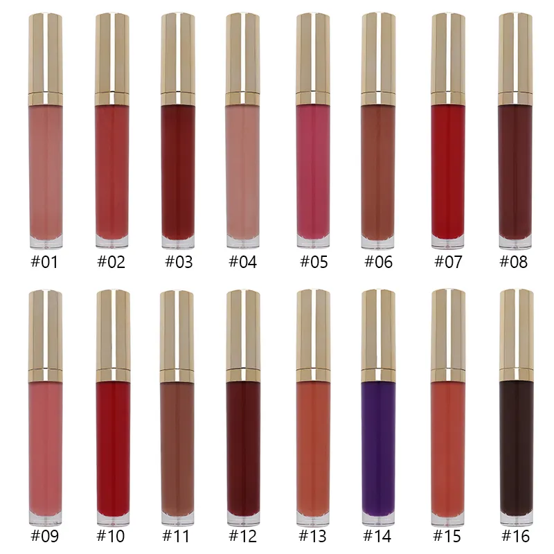 Trang Điểm Velvet Matte Lipstick 16 Màu Sắc Make Your Own Liquid Lipstick Matte Lip Gloss