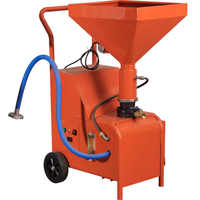 Machine de pulvérisation sans air de poudre sèche électrique Type de meuleuse d'angle Machine de meulage de peinture de mastic et de revêtement avec pistolet de pulvérisation
