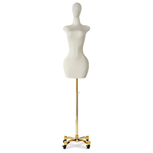 Maniquí de Ropa Personalizado, Maniquí Femenino de Medio Cuerpo con Caderas Anchas, Busto Grande, Color Marrón, Curvas, Talla Grande, para Exhibición de Ropa - Product Image 3