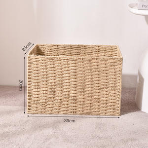 <span class=keywords><strong>Panier</strong></span> en rotin tissé disponible en gros d'usine, sans tissu, pour articles divers - Product Image 2