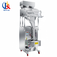Multifunctionele enkelrijige verticale verpakkingsmachine voor voedsel, biscuit, specerijen, suiker, noten, zakjes koffie, thee, poeder.