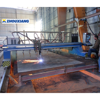 Machine de découpe plasma CNC/GDZ ZhouXiang 4x8 avec servomoteur et haute productivité, fabrication chinoise