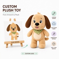 Juguete de Peluche de Alta Calidad con Diseño Personalizado, Perro de Peluche con Detalles Bordados, Peluche Suave para Niños, Regalo