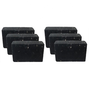 Barre de <span class=keywords><strong>savon</strong></span> au goudron de pin naturel nettoyant <span class=keywords><strong>Anti</strong></span> acné eczéma Psoriasis charbon de bois huile essentielle pour le visage et le corps bain <span class=keywords><strong>savon</strong></span> noir fait à la main - Product Image 1
