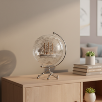 Produits Créatifs Wellfun 2024 Cadeaux Terrestres Personnalisés pour Hommes Cadeaux Originaux Globe Terrestre Décoration Globe Terrestre