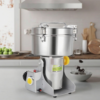 BOOU 3400w 1500g Moulin à café électrique portable en acier inoxydable 430 pour épices sèches, maïs et céréales