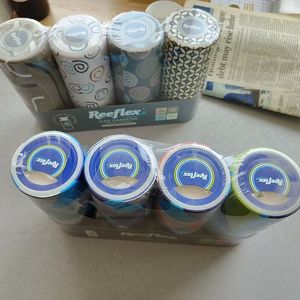 Porte-mouchoirs pour voiture Cylindre 4 unités (bidons), 50 mouchoirs par cylindre, convient aux porte-gobelets de voiture, portable, boîte à mouchoirs ronde pour voiture - Product Image 4