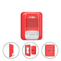 Sirène d'alarme intelligente LoRa IoT pour la sécurité des usines intelligentes, dispositif d'alarme incendie sonore et visuel LoRaWAN