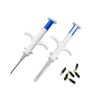 동물 마이크로칩 추적 칩 <span class=keywords><strong>RFID</strong></span> 말 개 동물 애완동물 ID 칩 고양이 개용 주사형 마이크로칩 - Product Image 5