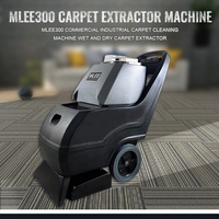 Machine d'extraction de tapis trois-en-un MLEE 300 avec brosse rotative pour le nettoyage des tapis