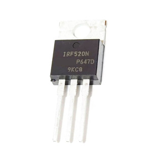 มอสเฟท IRF520N IRF520NPBF เป็นแบบดั้งเดิมของใหม่สำหรับไฟ N-Channel 100V/9.7A - Product Image 1