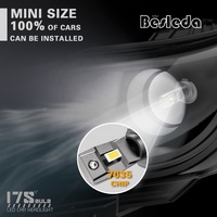 Precio de fábrica Nuevo proyector de lente LED Alta calidad H4 Bi LED Faro H7 LED Faro H8 Lámpara de cabeza para automóviles