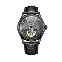Montres-bracelets mécaniques pour hommes, style rétro, tourbillon volant, lumineuses, étanches, nouvelle conception, fabrication OEM/ODM