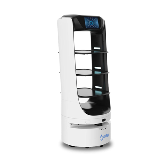 2025 Intelligent Food Robot Delivery Service Waiter Fully Autonomous Food Delivery Robot Best Price Food Truck for Sales