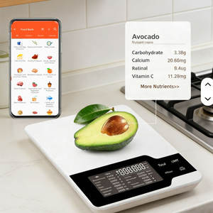 Báscula Digital Inteligente para Alimentos <span class=keywords><strong>de</strong></span> 10 kg, Personalizada por Fábrica <span class=keywords><strong>de</strong></span> Guangdong, con <span class=keywords><strong>Calculadora</strong></span> <span class=keywords><strong>de</strong></span> Calorías <span class=keywords><strong>y</strong></span> Nutrición - Product Image 3