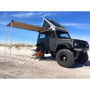 Tente Pare-Soleil d'Été Imperméable pour Voiture et Bateau, Tente Latérale de <span class=keywords><strong>Camping</strong></span> en Tissu Oxford 420D, Protection Solaire Extérieure Anti-Tempête - Product Image 4