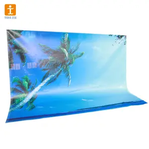 Colorful Mesh Fabric Banner Housewarming Advertising Campaign Banners And Safety Slogans Customized