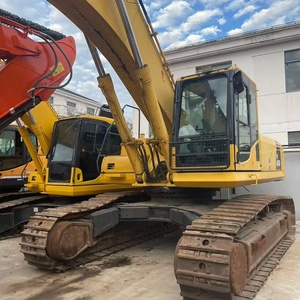 Excavatrice Komatsu PC450 Jaune d'occasion, équipement de construction lourd - Product Image 2