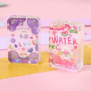 Bloque de Fotos Acrílico Transparente Personalizado al por Mayor, Mini Marco Magnético Deslizante con Impresión UV, Manualidades de Plástico para Sublimación - Product Image 5