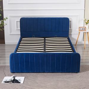 Casa moderna soggiorno mobili letti matrimoniali Queen Size con Design a <span class=keywords><strong>cuore</strong></span> letto matrimoniale a fondina moderno soggiorno mobili - Product Image 4