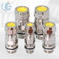 EX kompresi ganda armoubed ATEX kabel Gland bukti ledakan M32 M20 M25 sama dengan CMP HAWKE tahan air IP68