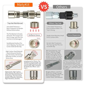 Xe đạp Crank bánh xe extractor dưới Bracket Remover tiện ích cờ lê Crank puller crankset Pedal Remover xe đạp sửa chữa công cụ - Product Image 4