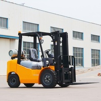 Chariot élévateur à fourche GPL de 5 tonnes, moteur CE EPA neuf, chariot élévateur à fourche Nissan K25 GPL pour les industries de vente au détail, certifié