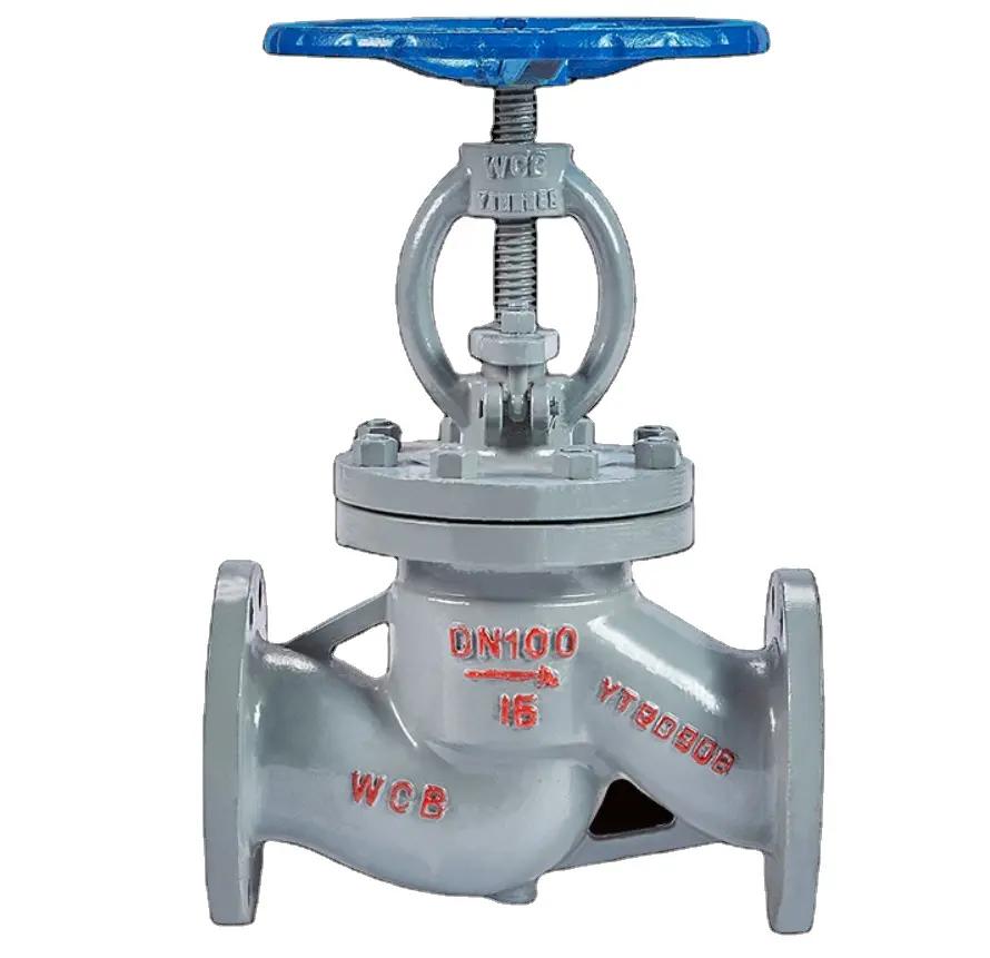 Biaoyi Prijs J41H-16P Handleiding Flens Ammoniak Speciale Handleiding Rvs Dn20 Globe Valve Voor Water Rvs Dn100 Pn16