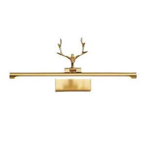 All Copper <b>Vanity</b> Led Light Antler Design Wall Lamp For Bathroom Cabinet <b>Lighting</b> - Product Image 5
