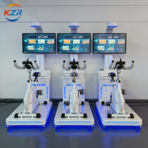 Centro de experiencias de ciclismo en realidad virtual (RV) a gran escala con máquinas y equipos de juegos sensoriales de RV. - Product Image 6