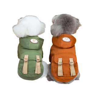 Abrigo para Perro C057 con Diseño Deportivo de Invierno, Bolsillo Trasero Térmico, Clip para Correa con Anillo en D, Cierre a Presión, Transpirable y Cómodo, Compatible con OEM/ODM - Product Image 1
