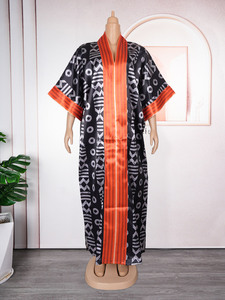 Abayas élégantes pour femmes, mode musulmane de luxe de Dubaï, caftan marocain, robes de soirée, boubou, robe <span class=keywords><strong>djellaba</strong></span>, vêtements africains - Product Image 4