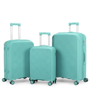 Groothandel Op Maat 20 24 28 Inch Pp <span class=keywords><strong>Trolley</strong></span> Bagagesets Luxe Klassieke Herenkoffer Polyester Voering Tsa Slot Voor Op Reis - Product Image 6