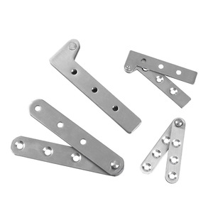 Bisagra de Acero Inoxidable para Muebles, 2 mm, Montaje Empotrado, Junta Oculta para Puerta de Gabinete, Diseño Moderno - Product Image 1