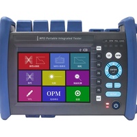 Testeur portable MPO 12 cœurs avec écran tactile de 5,6 pouces, FFS3502, OPM intégré, source laser VFL, compteur MPO MTP