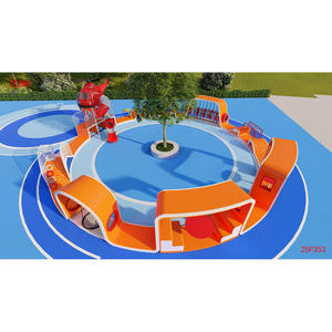 Alfombrilla de goma de diseño personalizado, juego de equipo de patio de recreo al aire libre para niños, escuela, Parque Comercial, diversión duradera segura - Product Image 1