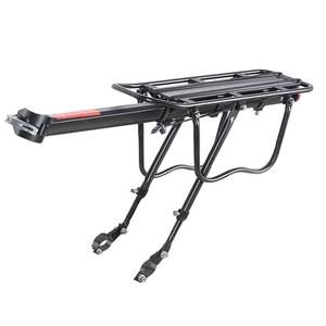 Portaequipajes Trasero de Aluminio para <span class=keywords><strong>Bicicleta</strong></span> de Montaña/Carretera, Desmontaje Rápido, Accesorios para <span class=keywords><strong>Bicicleta</strong></span>, Color Negro, Gran Venta - Product Image 1