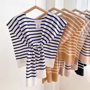 Ultima 2023 scialle esterne a righe da donna primavera <span class=keywords><strong>e</strong></span> autunno alla moda con spalle All-match - Product Image 1