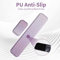 Tapis de souris ergonomique personnalisé avec repose-poignet en gel de silicone pour bureau, jeux et maison